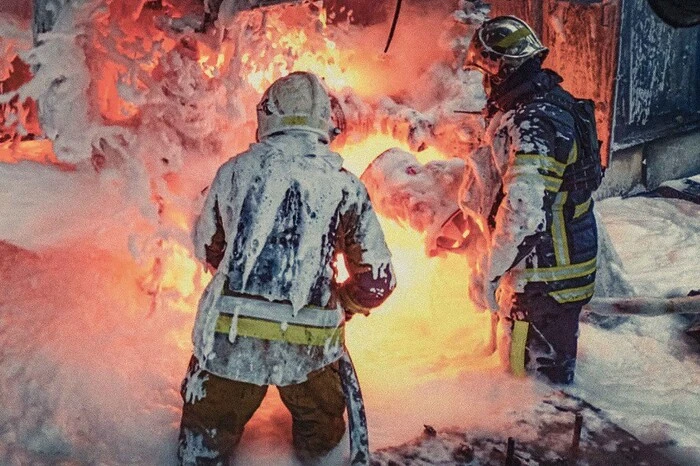 Теплоелектростанція зупинена через атаку Росії