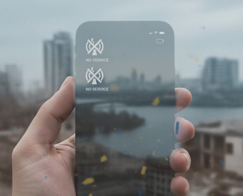 Жорсткі обмеження мобільного зв'язку в Україні