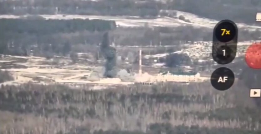 Удар Повітряних Сил України по ФСБ в Брянській області Росії