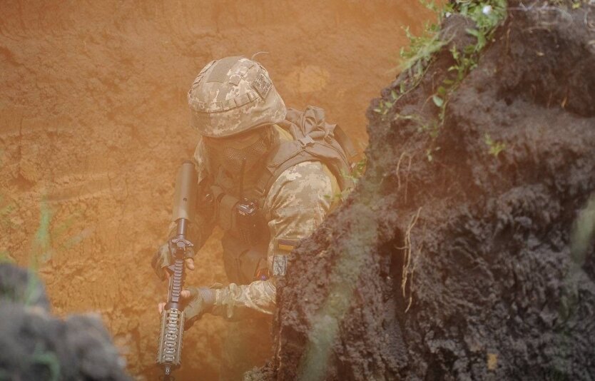 Россияне на Вовчанском направлении