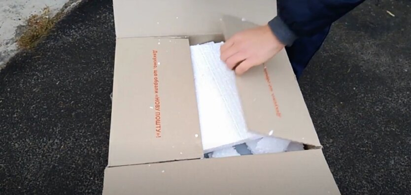 Взрыв посылки на Укрпочте в Киеве