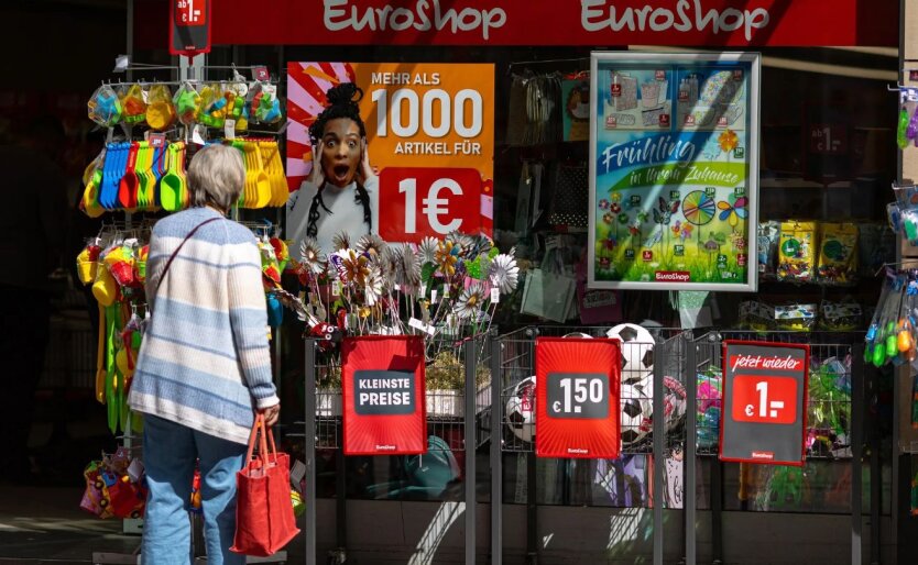 График падения инфляции в еврозоне