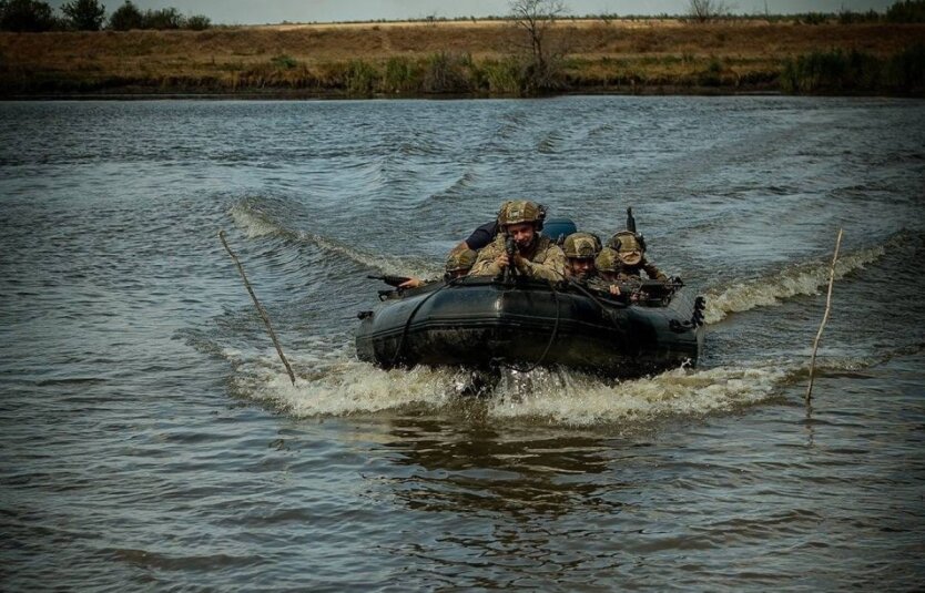 Россияне захватывают остров Белогрудий