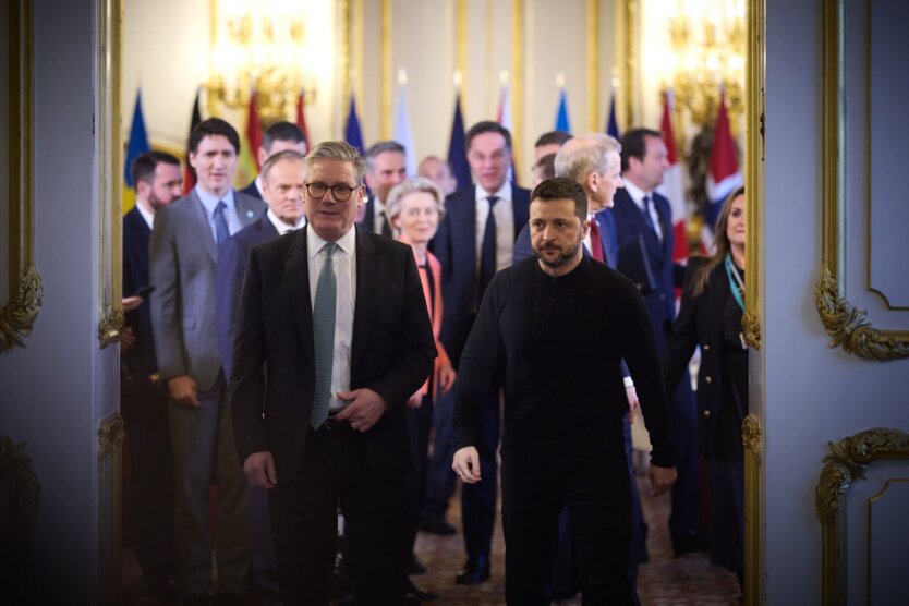 Українські та європейські лідери на саміті в Лондоні