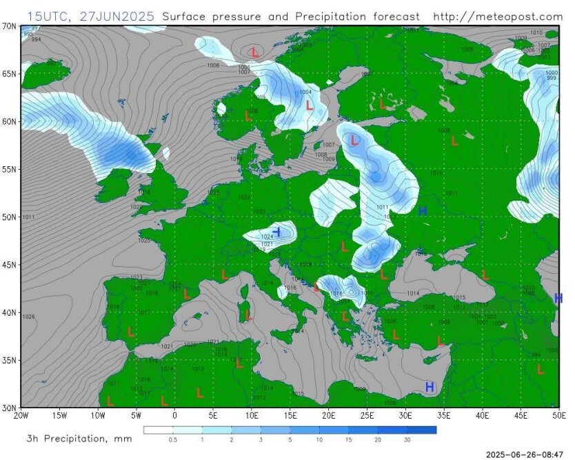 Didenko Warned About Weather Changes This Weekend