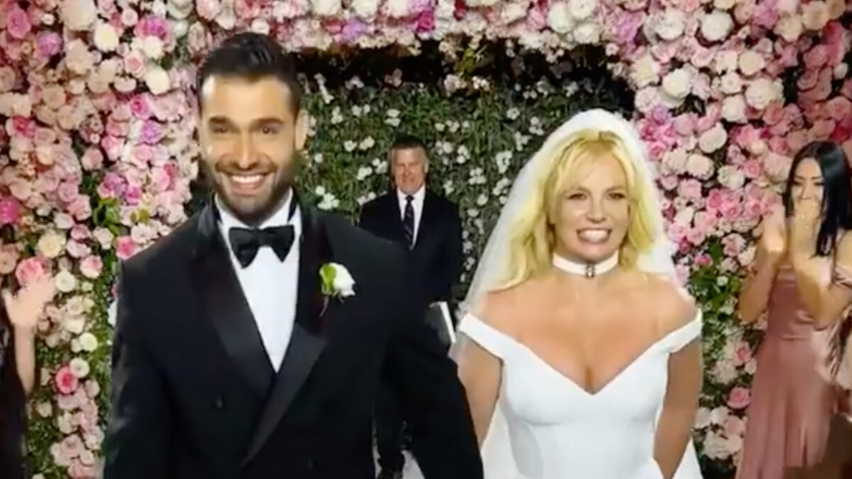 Колишній чоловік Брітні Спірс під час весілля