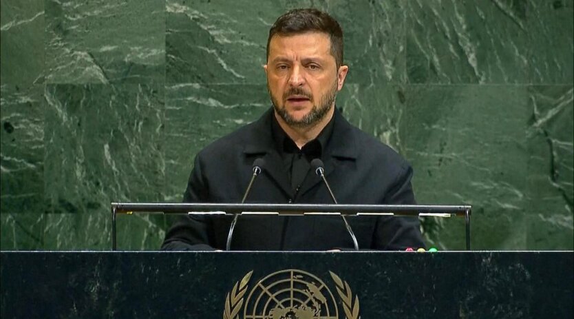Зеленский на говорит в ООН