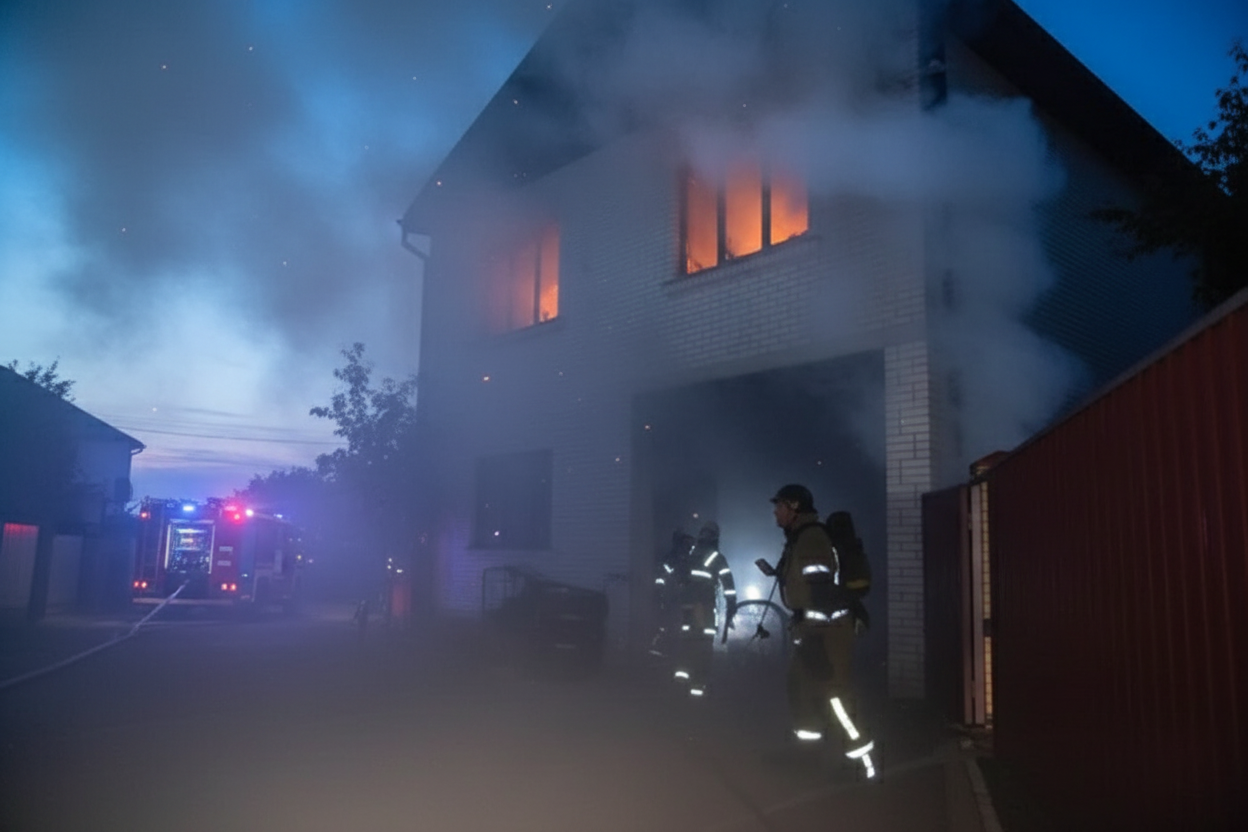 Faulty heater causes fatal fire near Vyshhorod, elderly couple dies