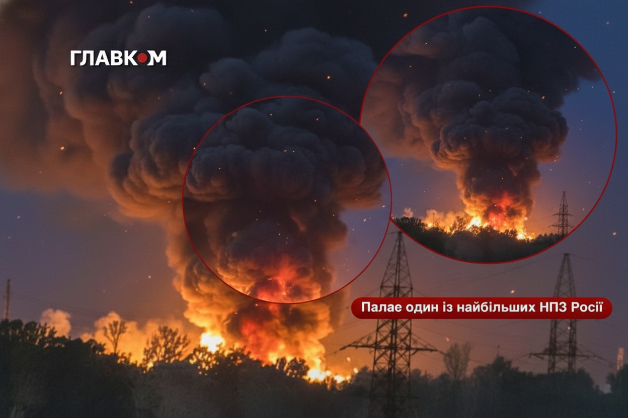 Massive drone strike hits Russia's top oil refinery in Ryazan