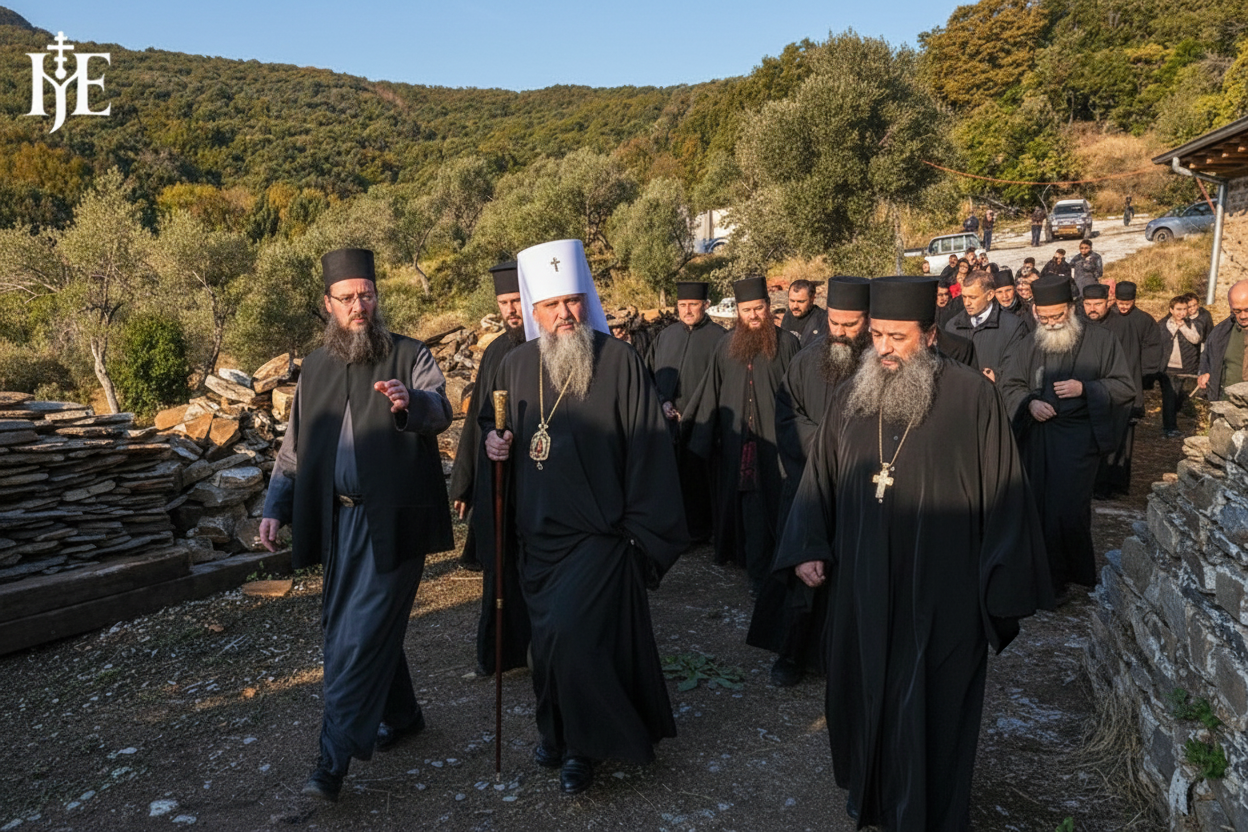 Митрополит Епіфаній на Афоні