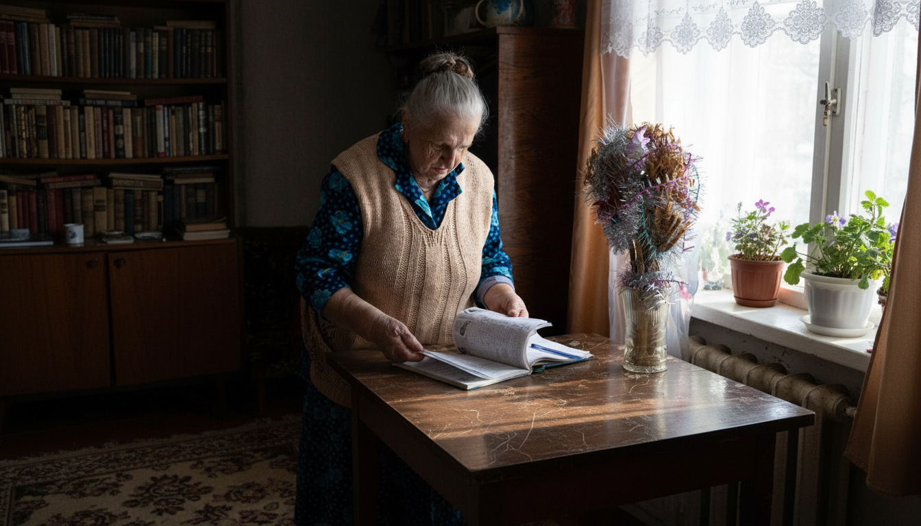 Изображение женщины на фоне котенка и денежных купюр