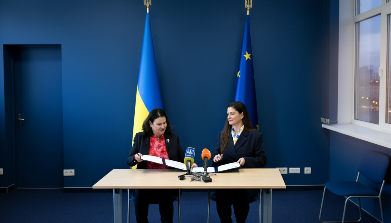 Люди на будівництві в Україні