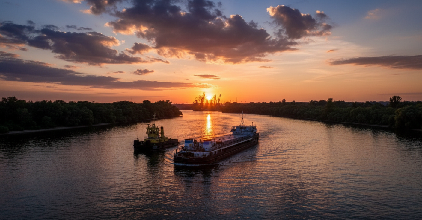 Обсяги вантажоперевезень Дунаєм - рекордний ріст