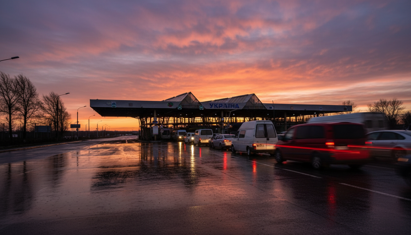 Затримки на кордоні з Польщею