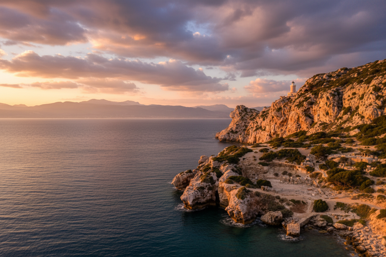 Древнее пресное озеро под Средиземным морем
