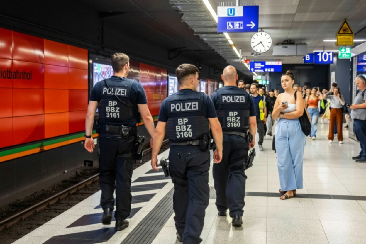 Опрос о безопасности женщин в Германии