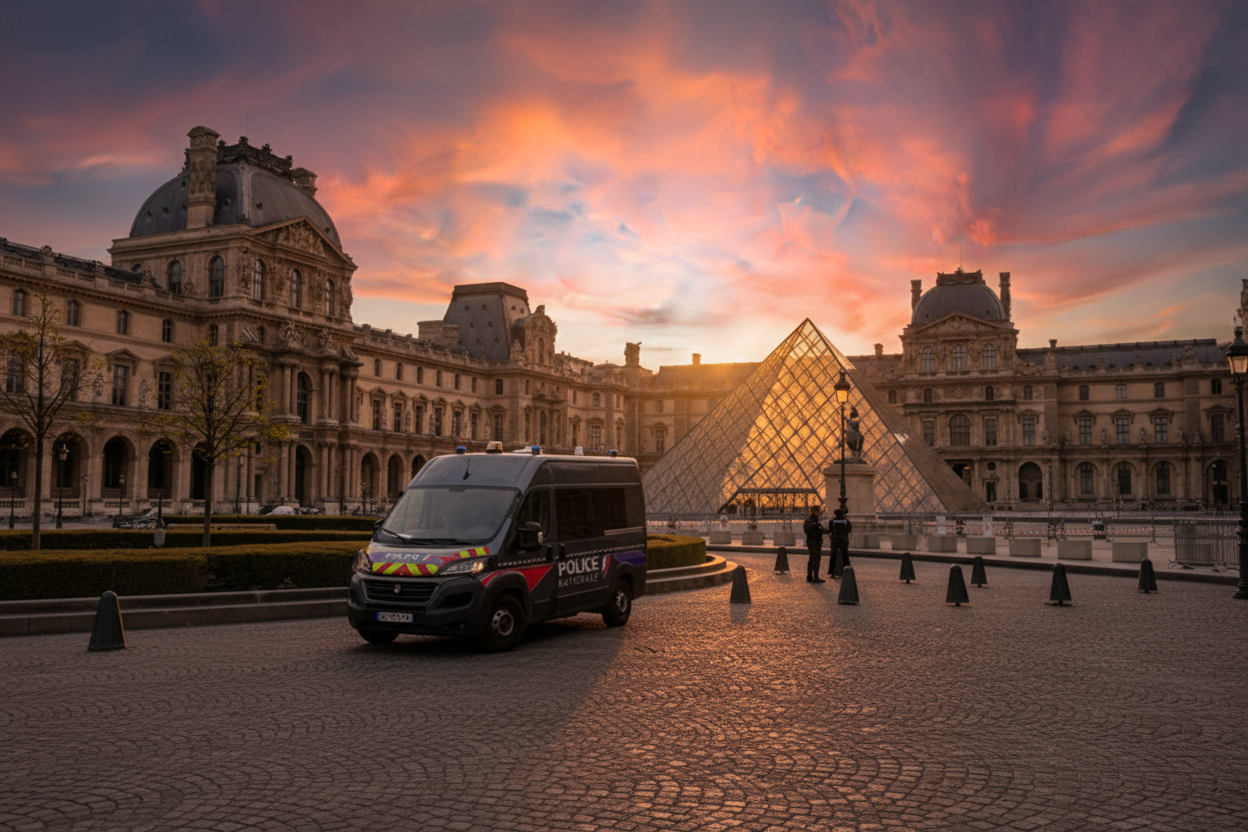 Затримані підозрювані у пограбуванні Лувру