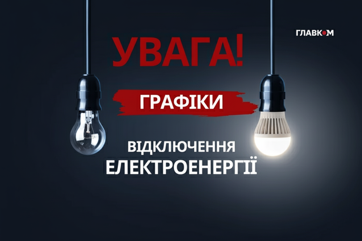 Графіки відключення електроенергії в Україні