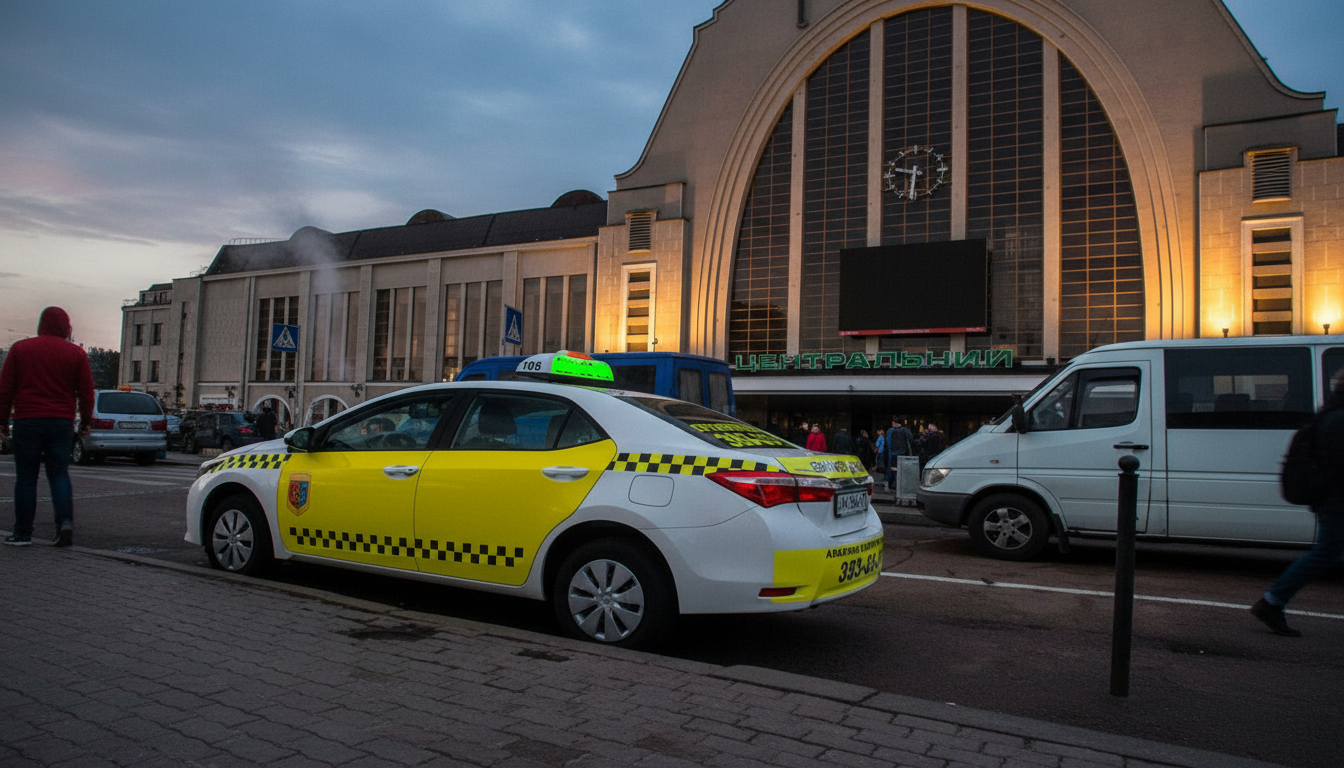 Робота таксі в комендантську годину в Києві