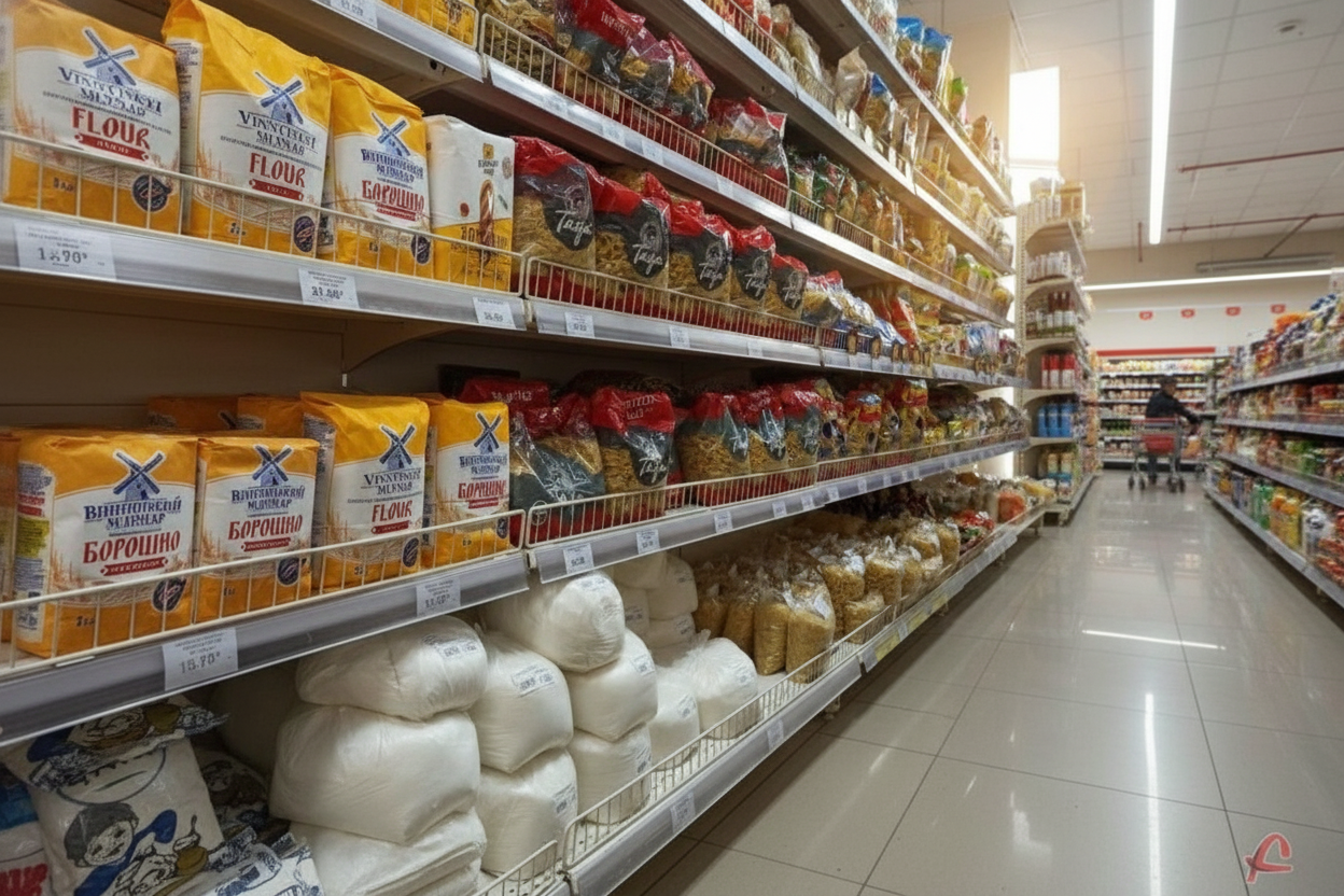 Гречка на золотой вазе