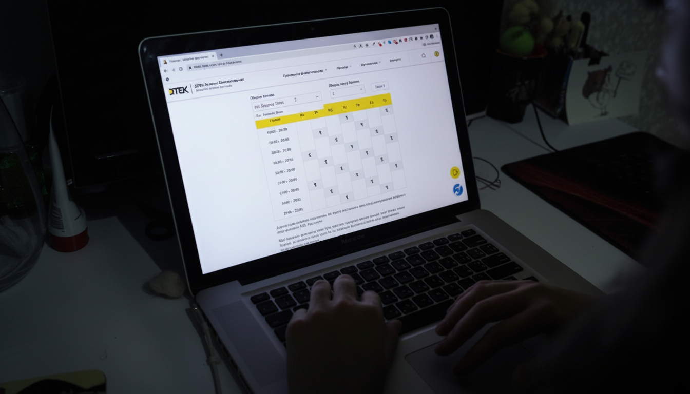 График отключений электроэнергии в Министерстве энергетики