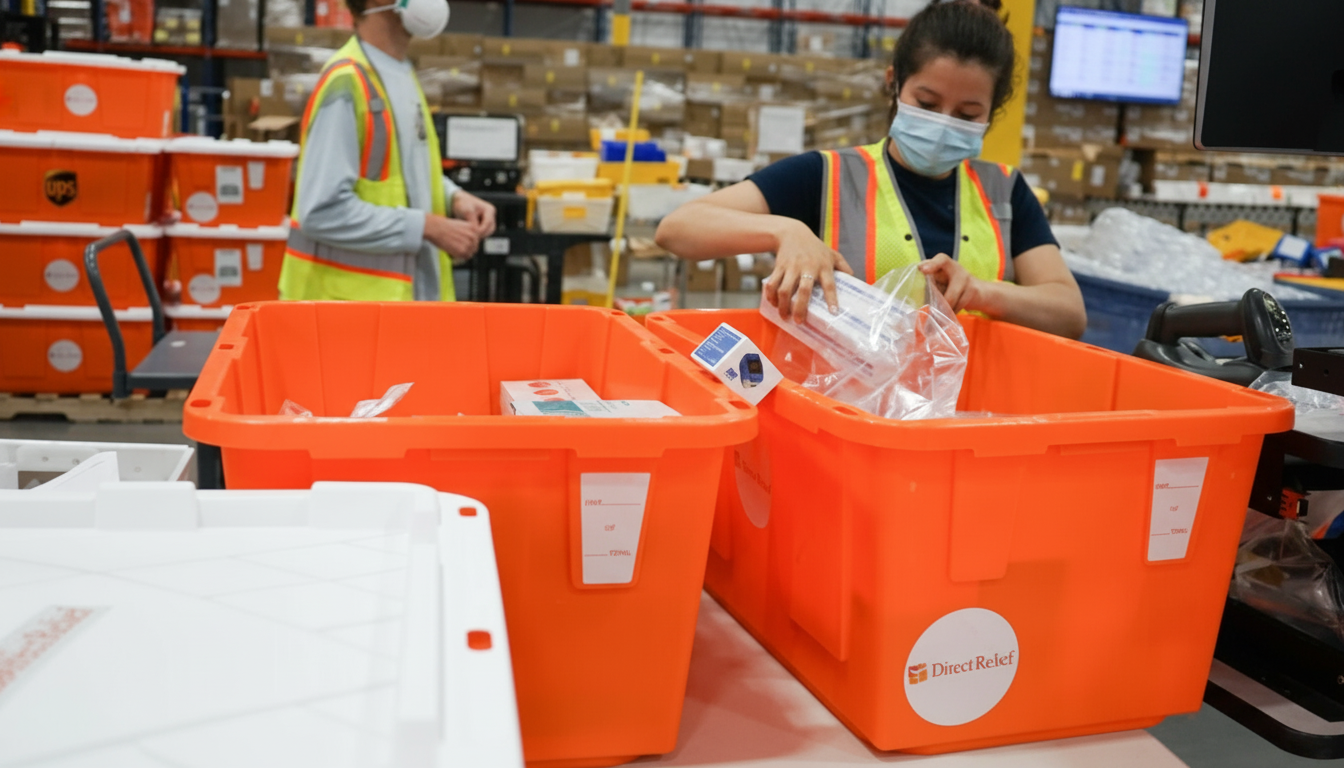 Direct Relief допомагає Україні ліками та протезами