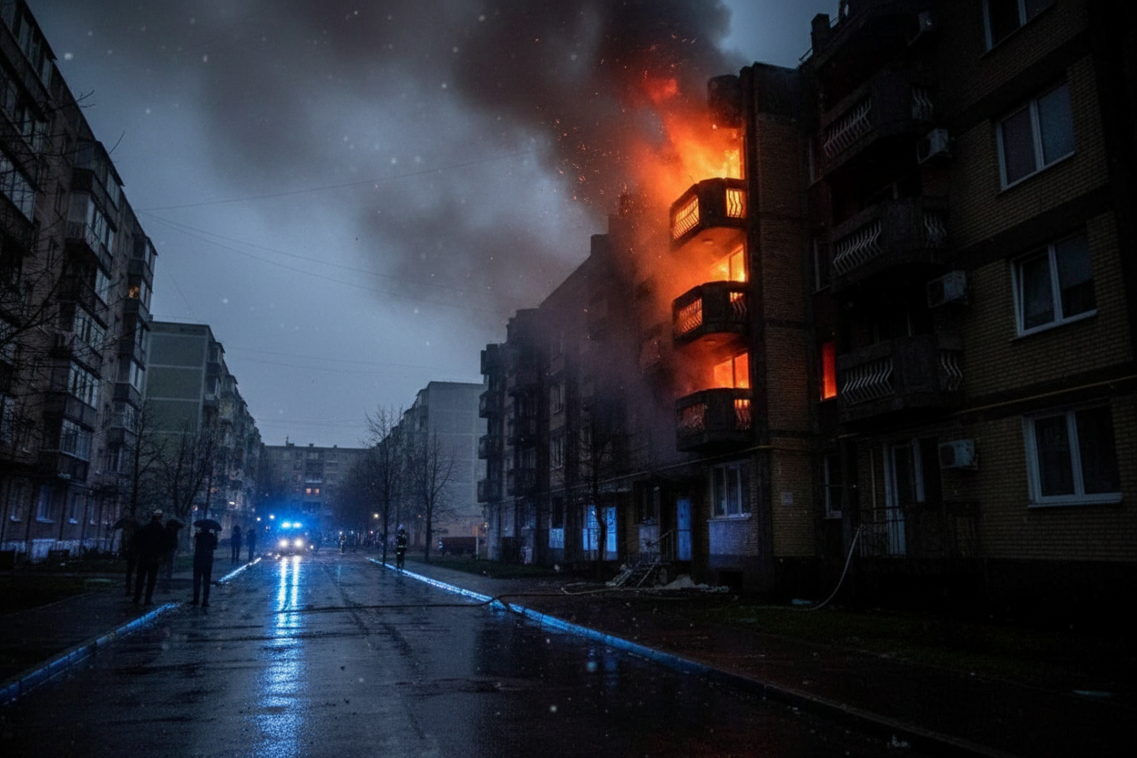 Пожежа в будинку для літніх людей