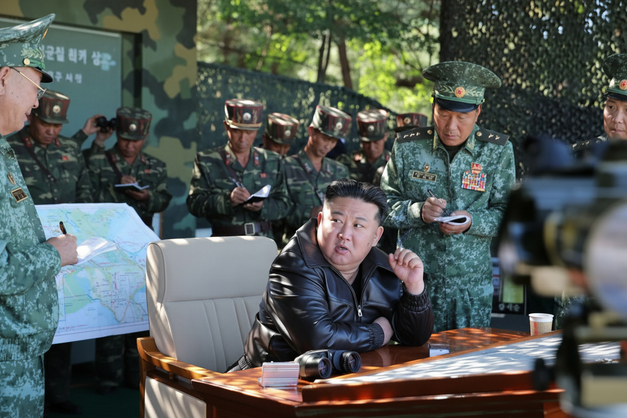 Військові КНДР біля кордону з Україною