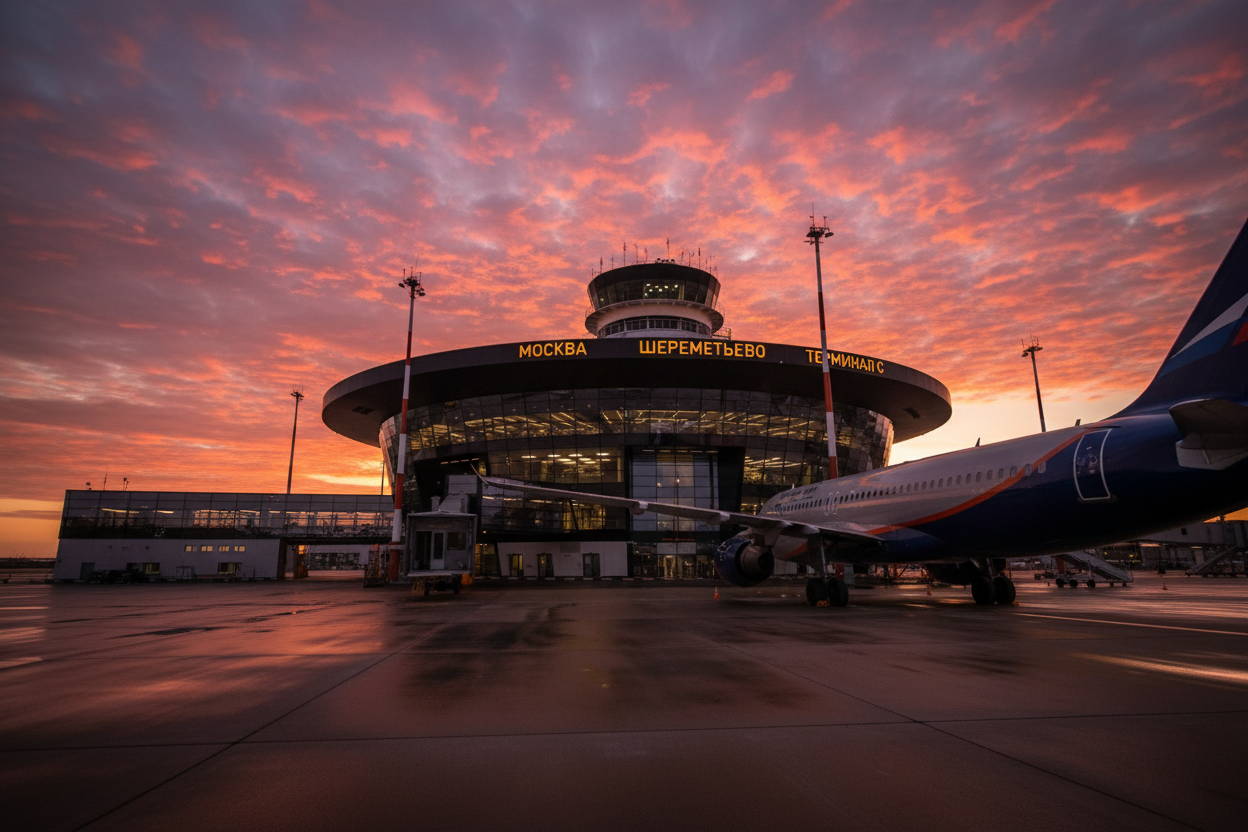 Московский аэропорт защищается от дронов