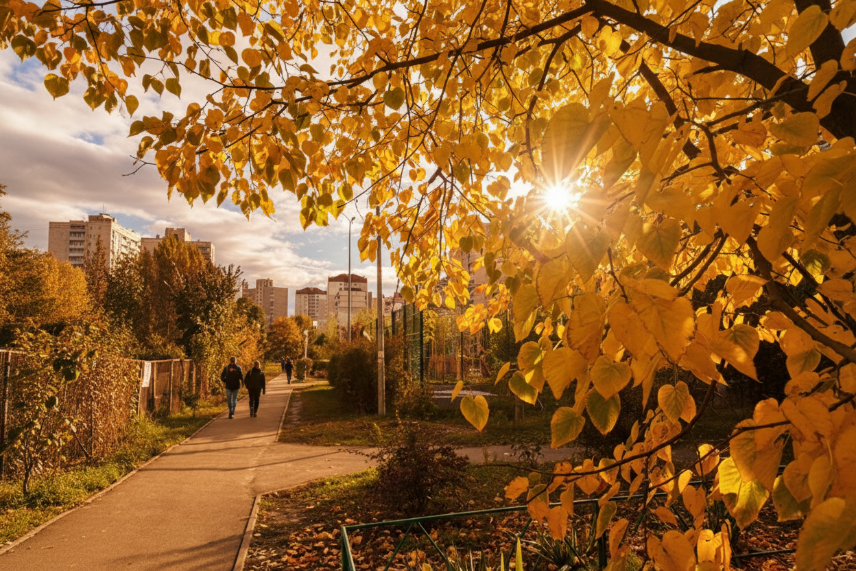 Cloudy with clearings: weather on November 6, 2025