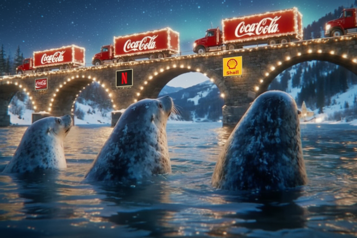 Різдвяна реклама Coca-Cola з використанням ШІ