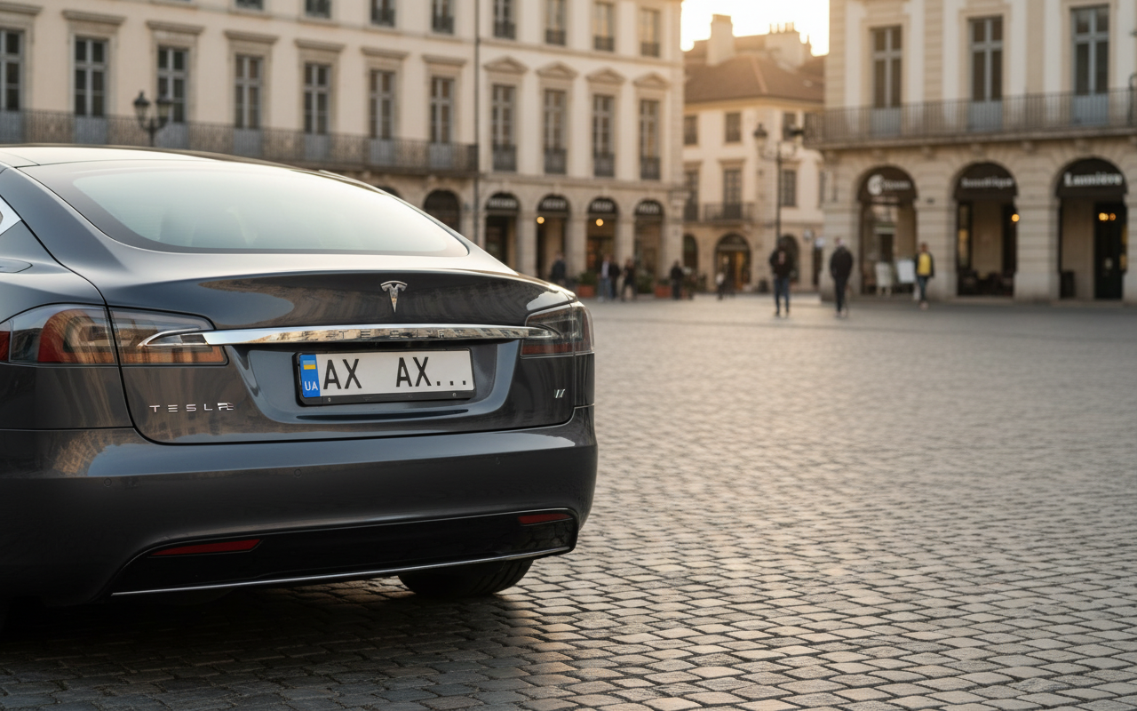 Водій з іменним номером шокований