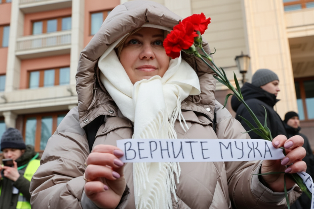 Портрет российского оппозиционера в тюрьме