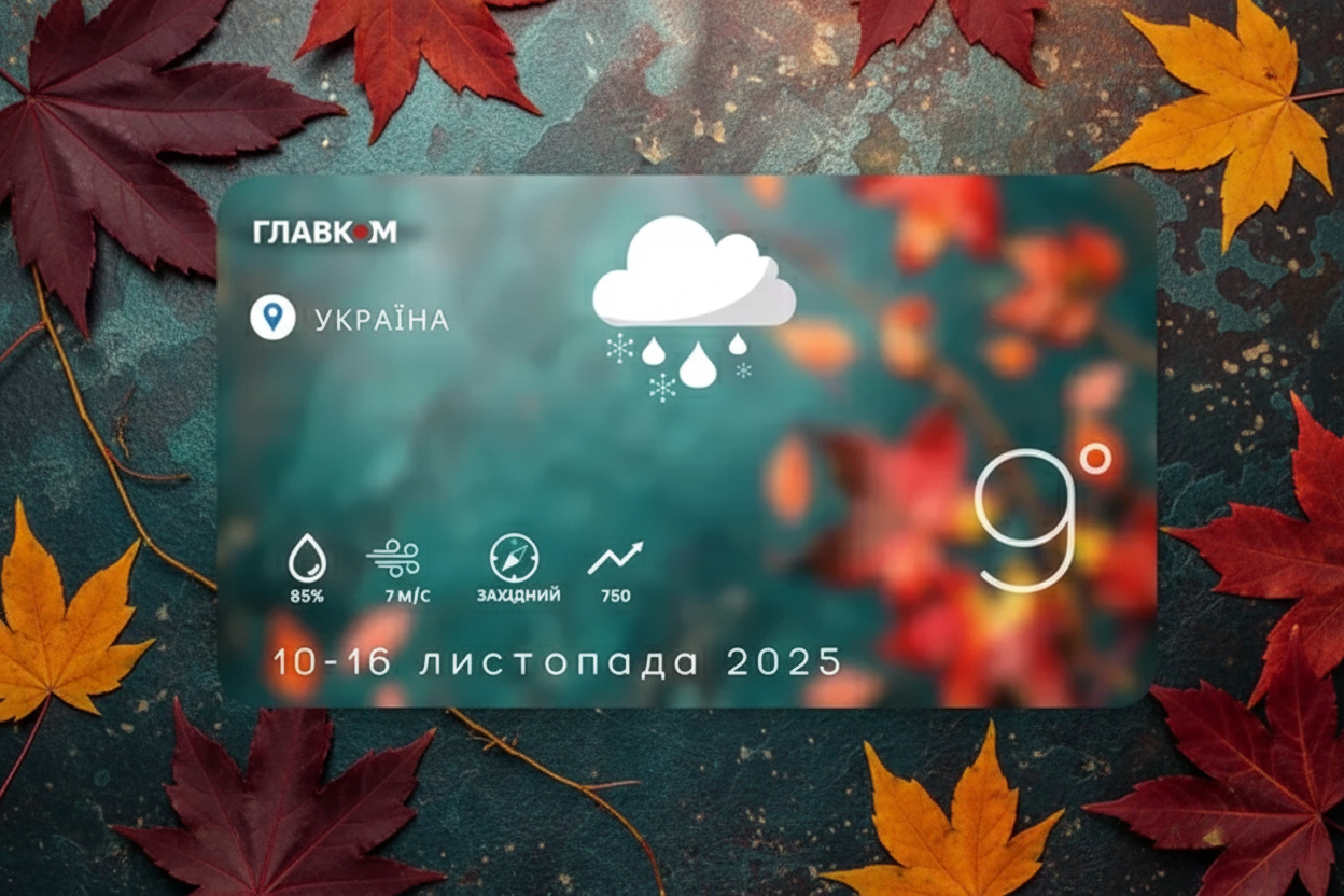 Погода на неделю 10 – 16 ноября