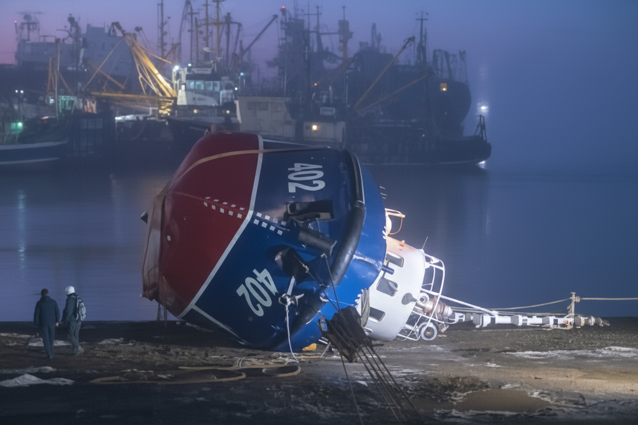 Прикордонний катер ФСБ перекинувся на Камчатці