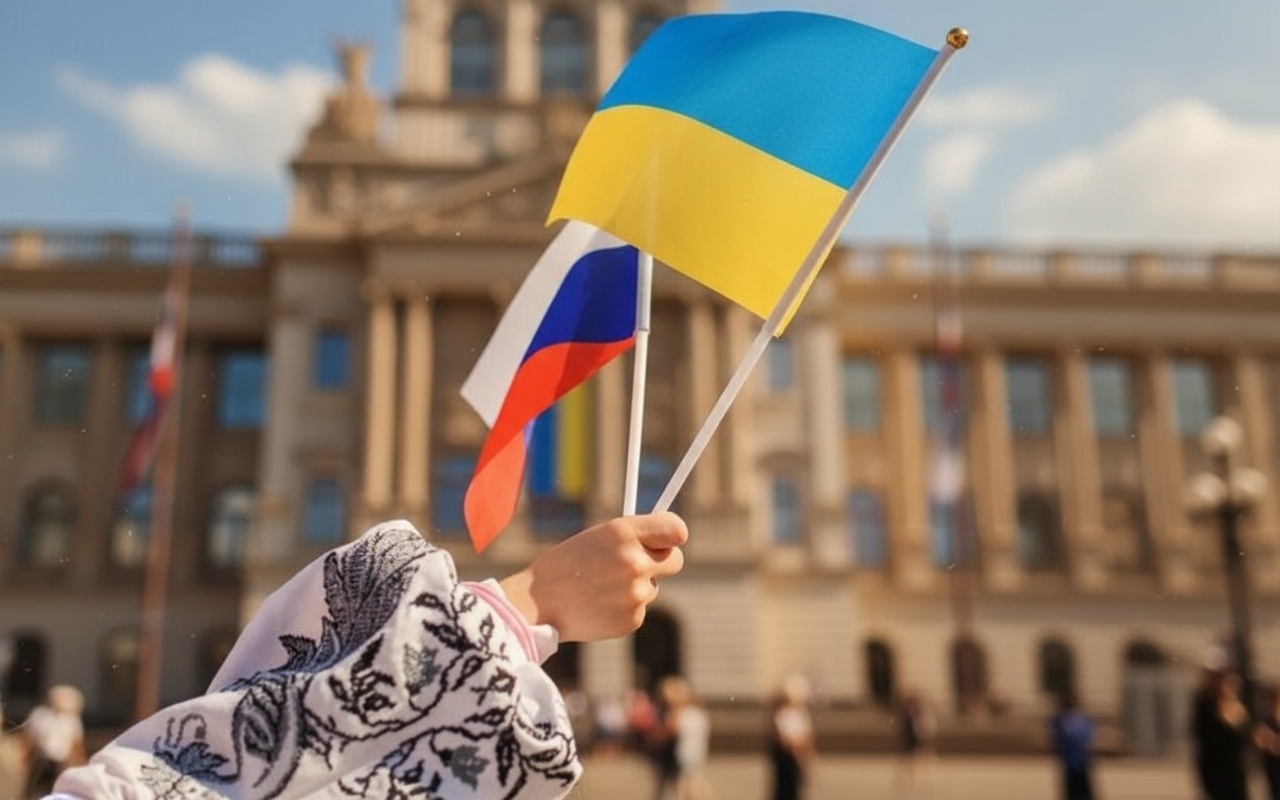 Символы солидарности с Украиной на риск