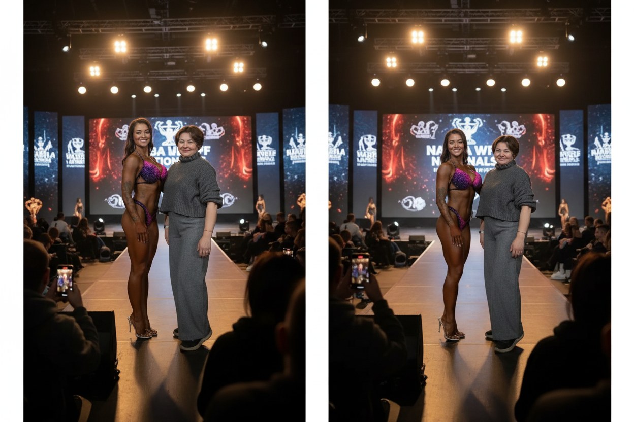 Бачинская - украинская гимнастка теперь бодибилдерка