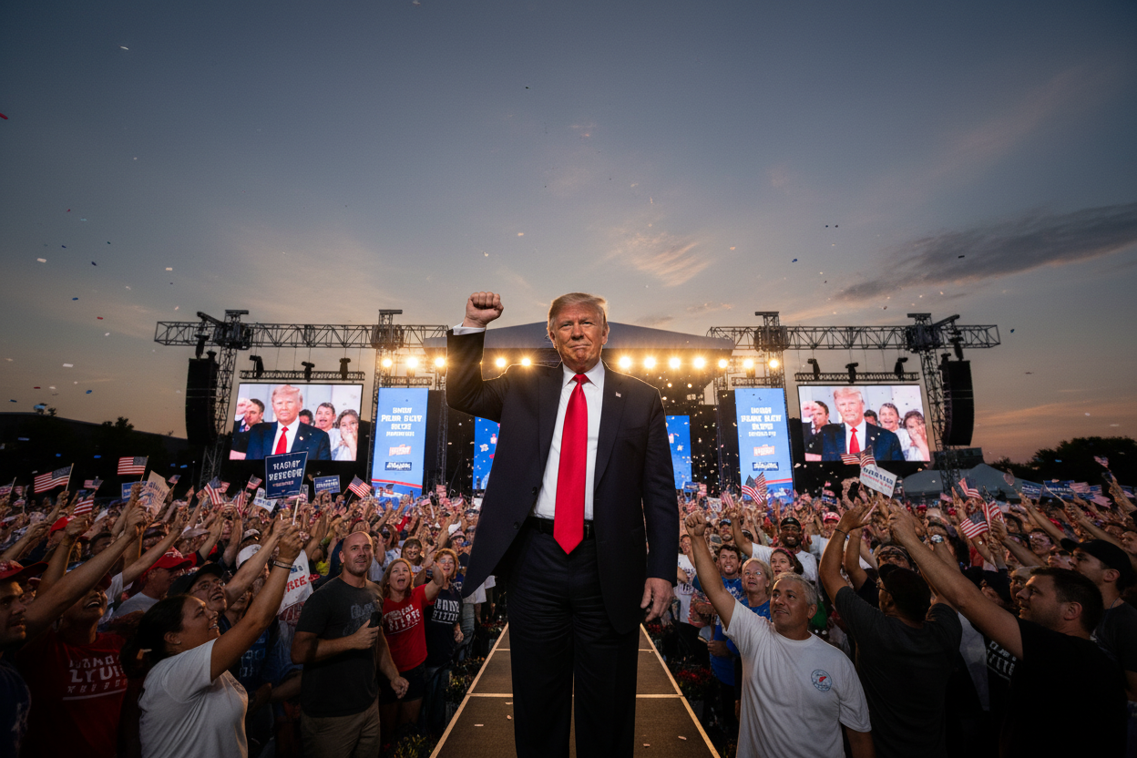 Президент США на грі в американський футбол