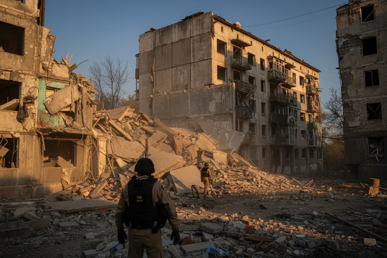 Швидка евакуація поранених у Мирнограді