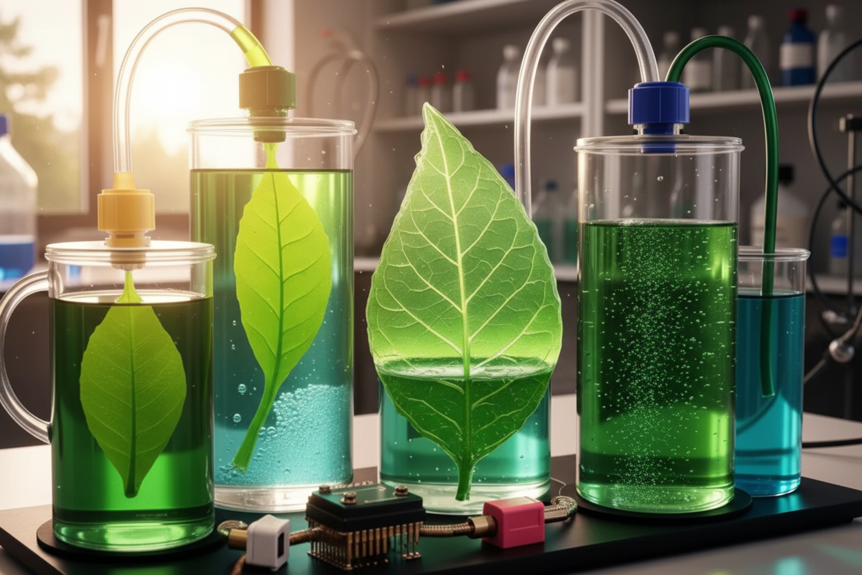 Штучне листя перетворює CO на корисні продукти