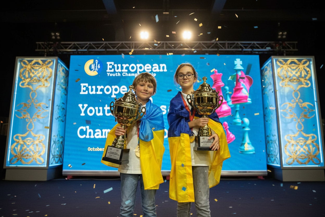 Українські шахраї з двома золотими медалями