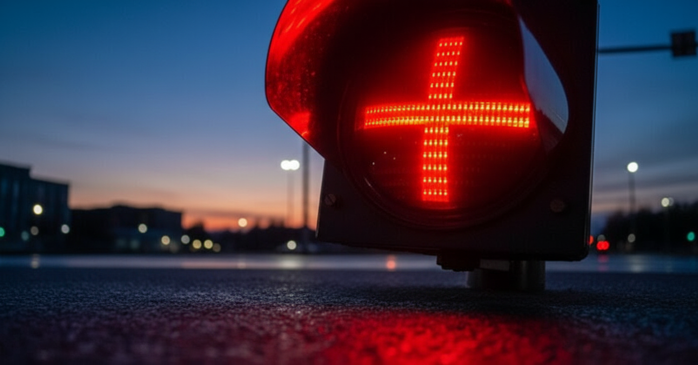 Новый сигнал светофора в Киеве