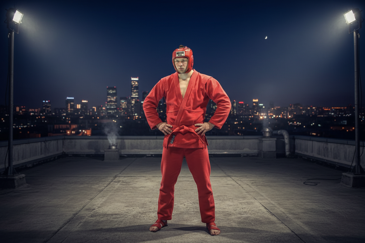 Самбїст Руднєв впевнено переміг росіянина