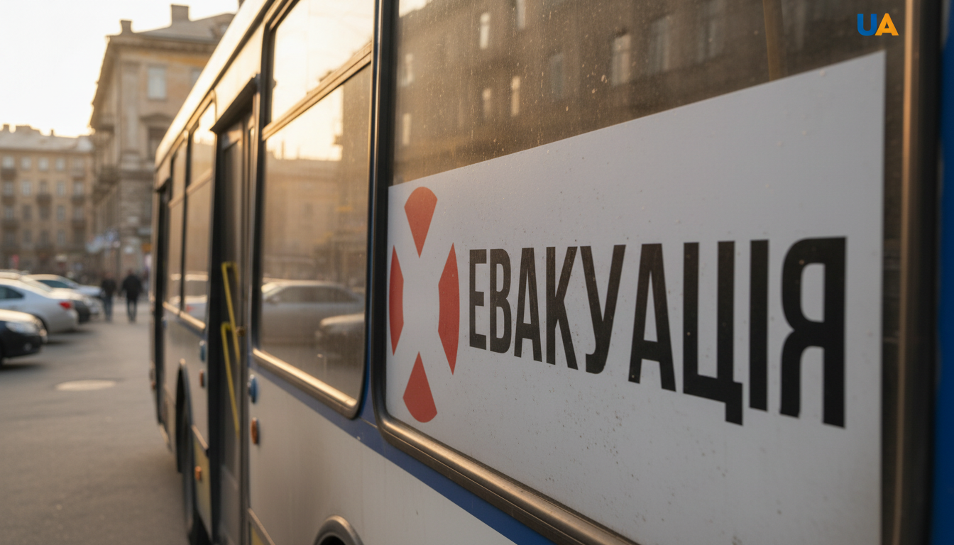 Центр эвакуации на прифронтовой области