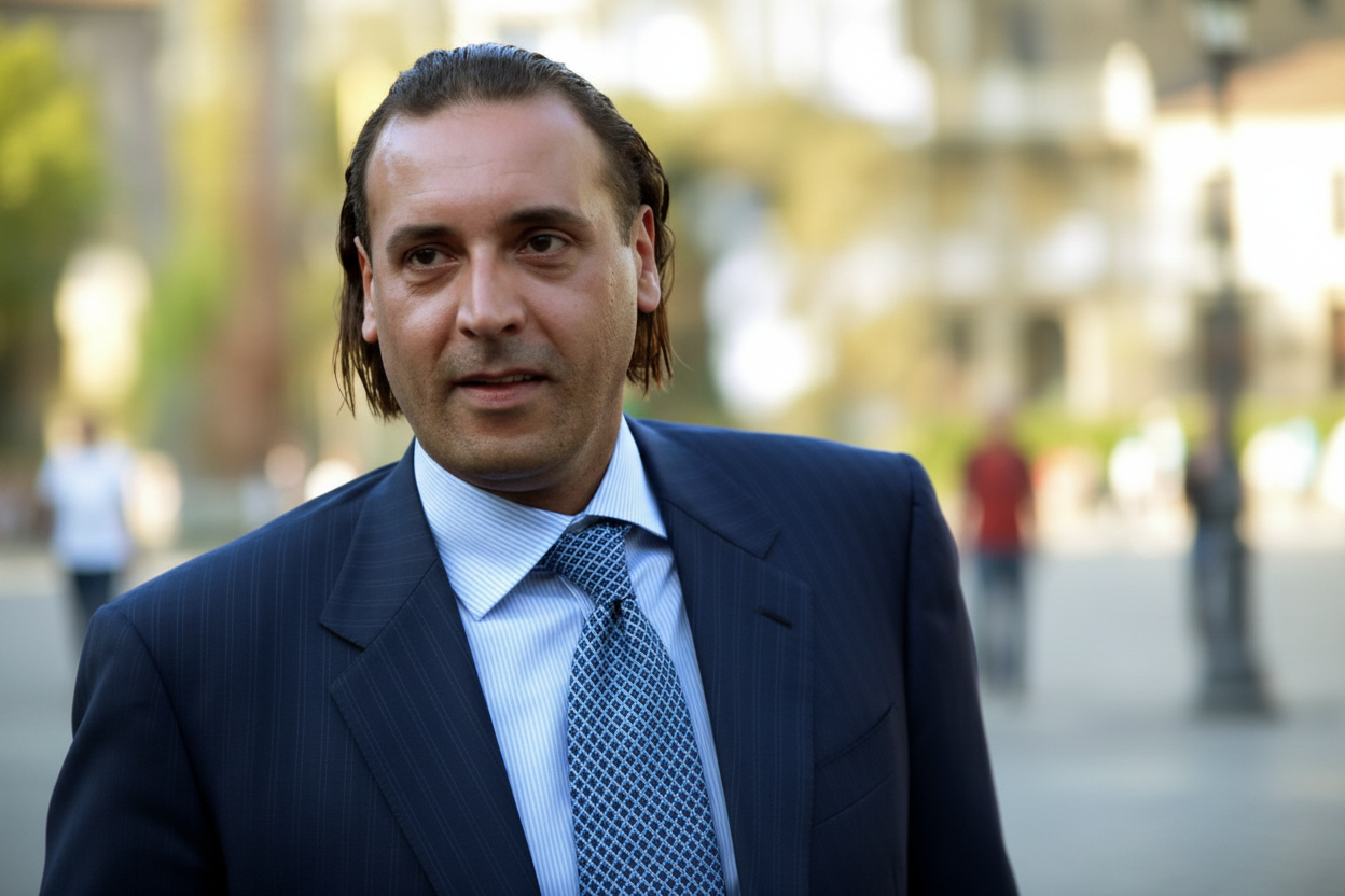 Син Каддафі на свободі в Лівані