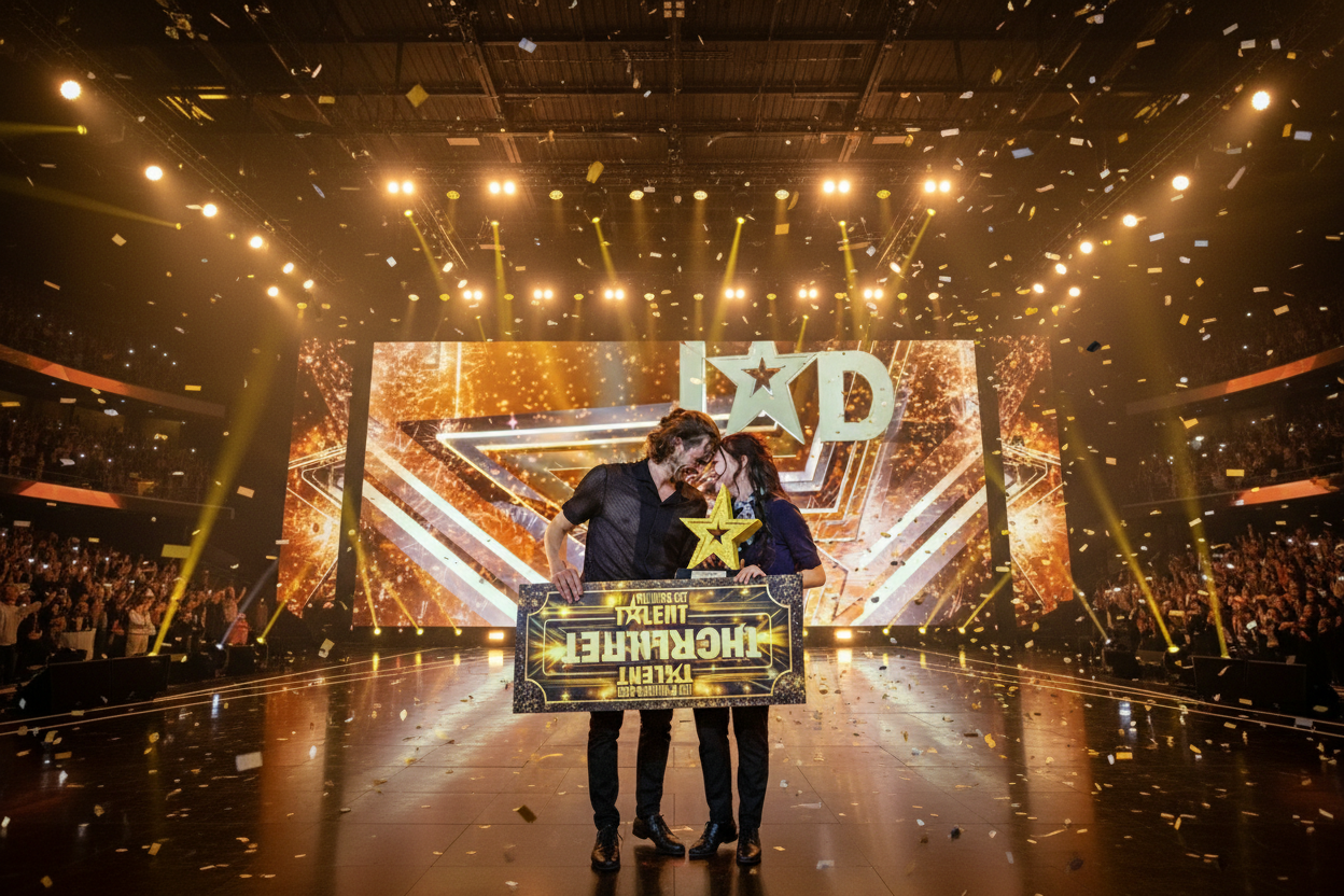 Українська пара танцівників перемагає на шоу талантів