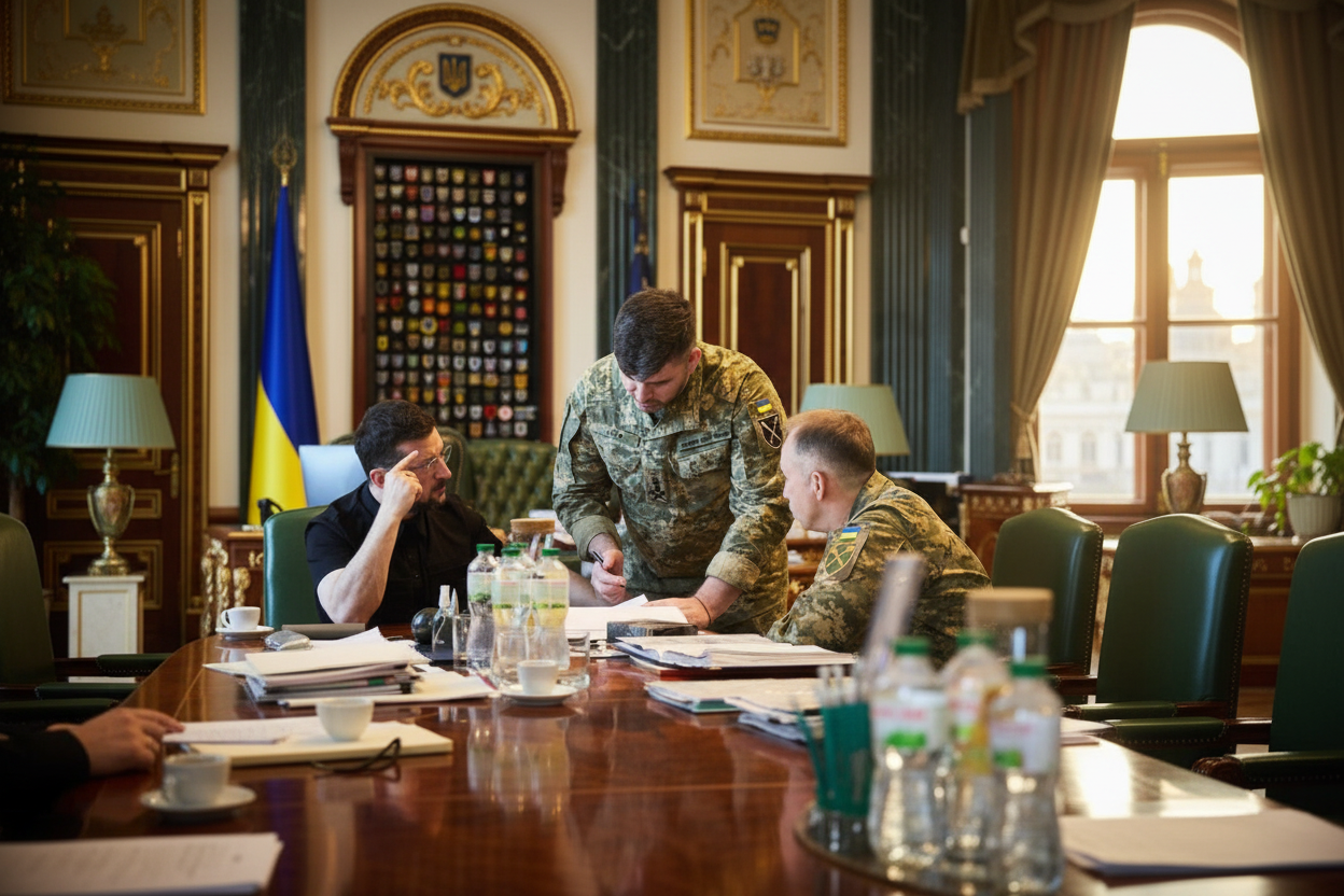 Доповідь Сирського: Зеленський про фронт