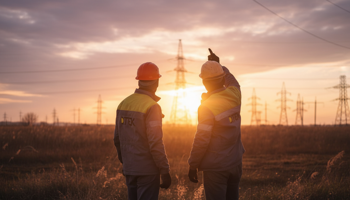 Глава Укренерго делает заявление на фоне европейского флага