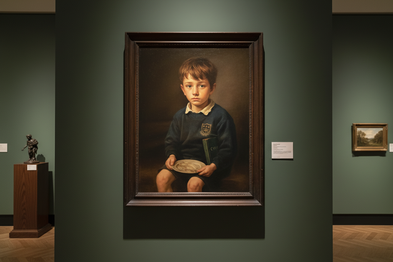 Картина ШІ в британському музеї