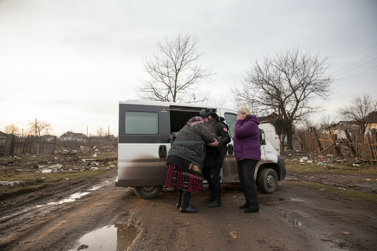 Евакуация из Гуляйполя: спасено 18 людей